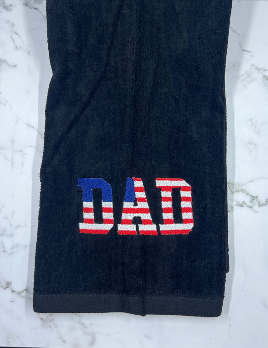 American Dad Golf Towel