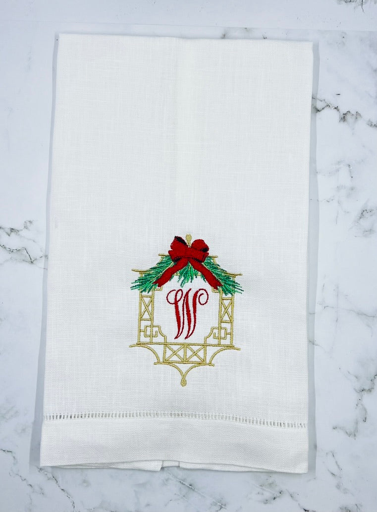 Chinoserie Christmas Frame