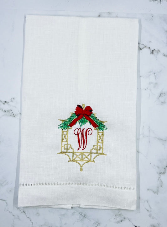 Chinoserie Christmas Frame