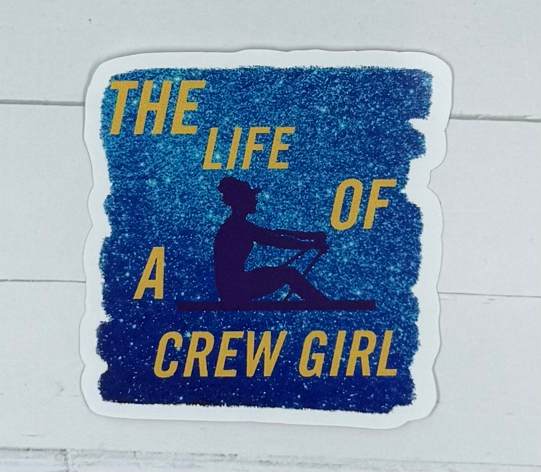 Rowing Waterproof Stickers