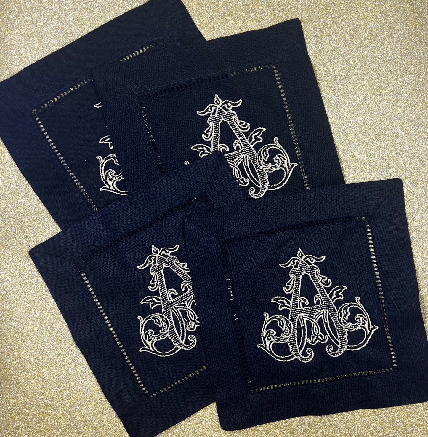 Classic Vine Cocktail Napkins (Set of Four)