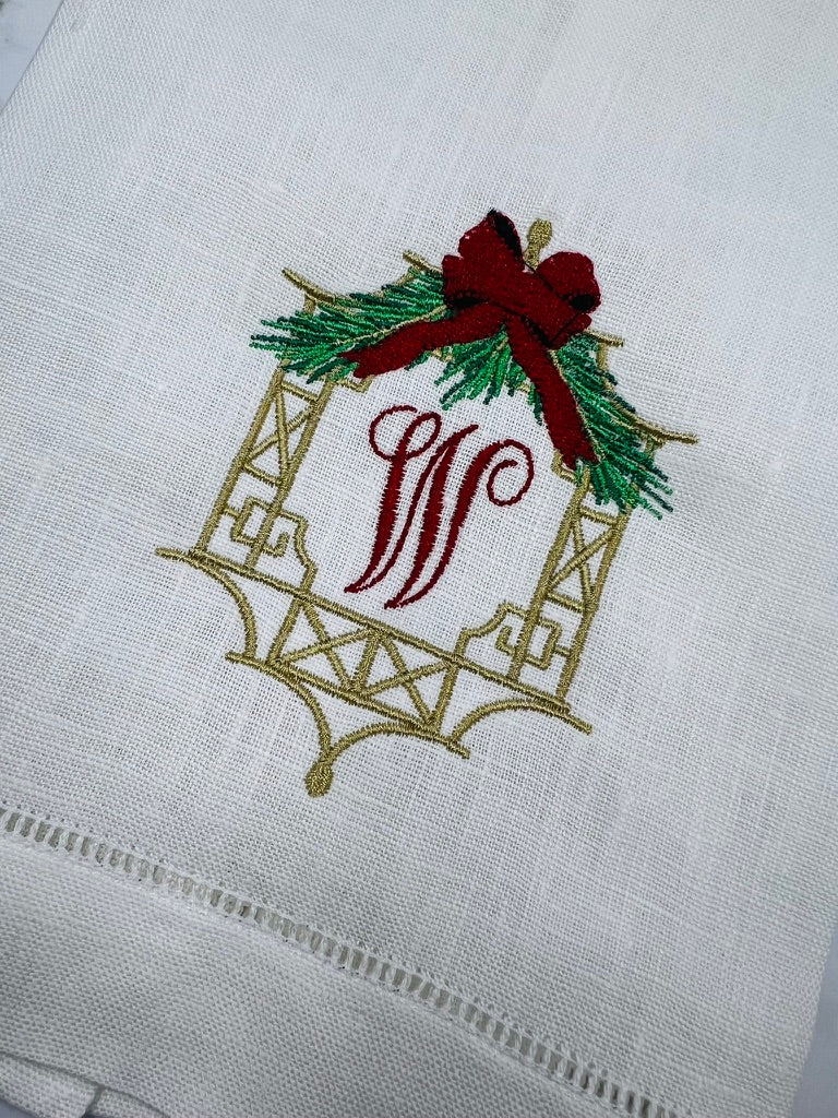 Chinoserie Christmas Frame