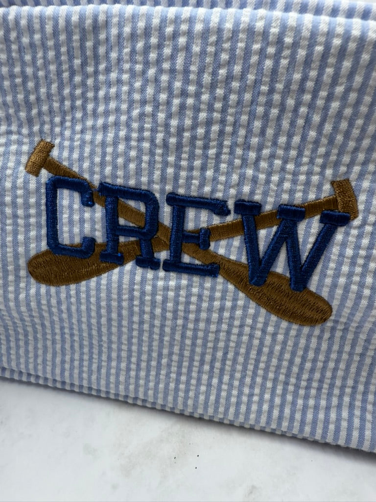 Rowing Seersucker Bag