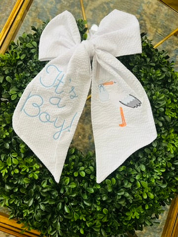 "It's A..." Birth Announcement Sash
