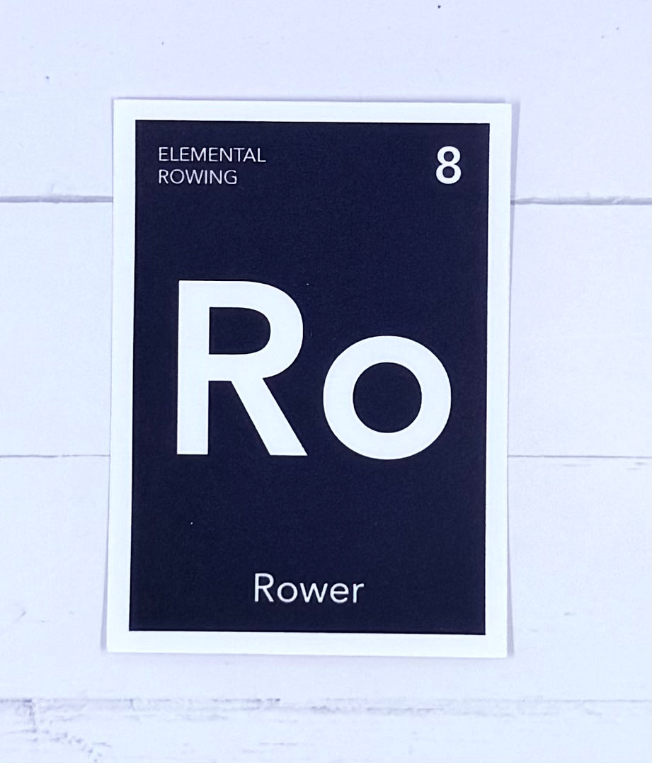 Rowing Waterproof Stickers