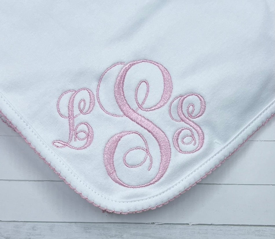 Picot Trim Baby Blanket