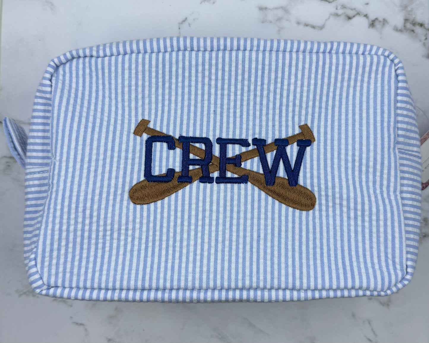 Rowing Seersucker Bag
