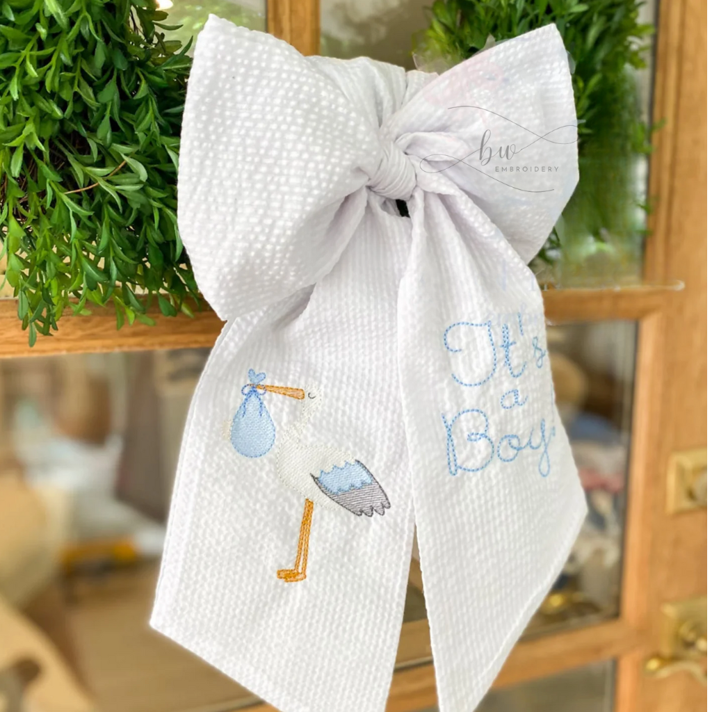 "It's A..." Birth Announcement Sash