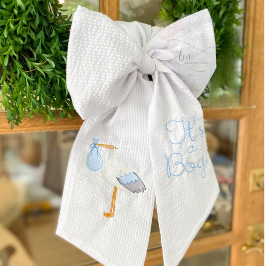 "It's A..." Birth Announcement Sash