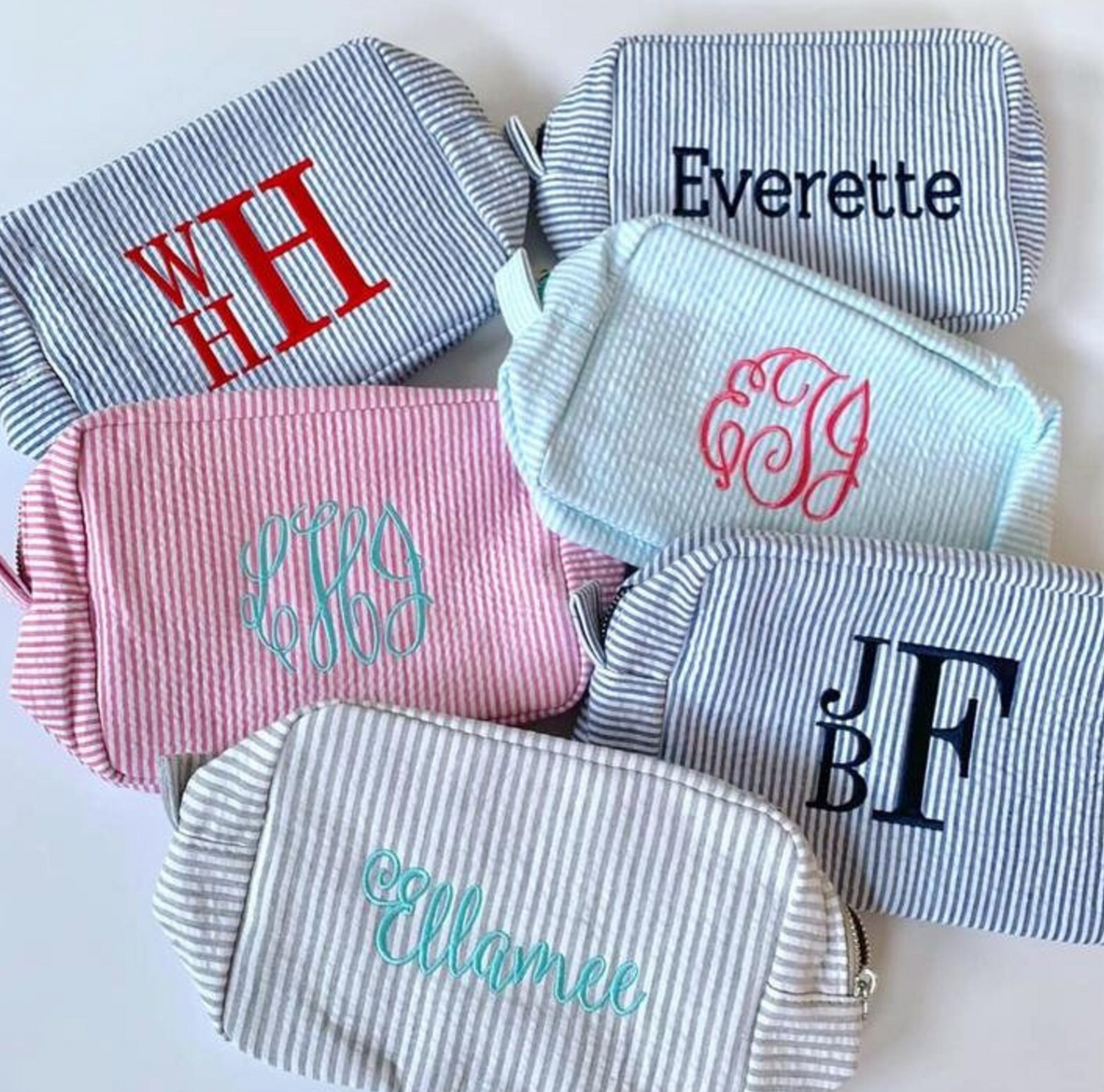 Seersucker Everything Bag Bridal Collection