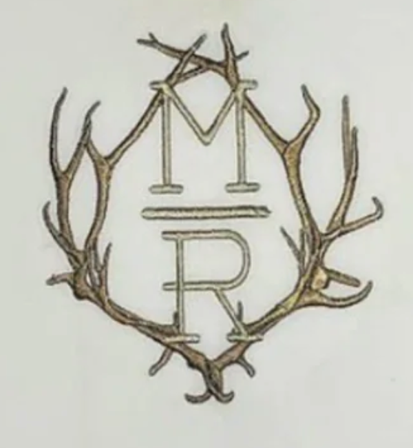 Antler Laurel Wreath Cocktail Napkin