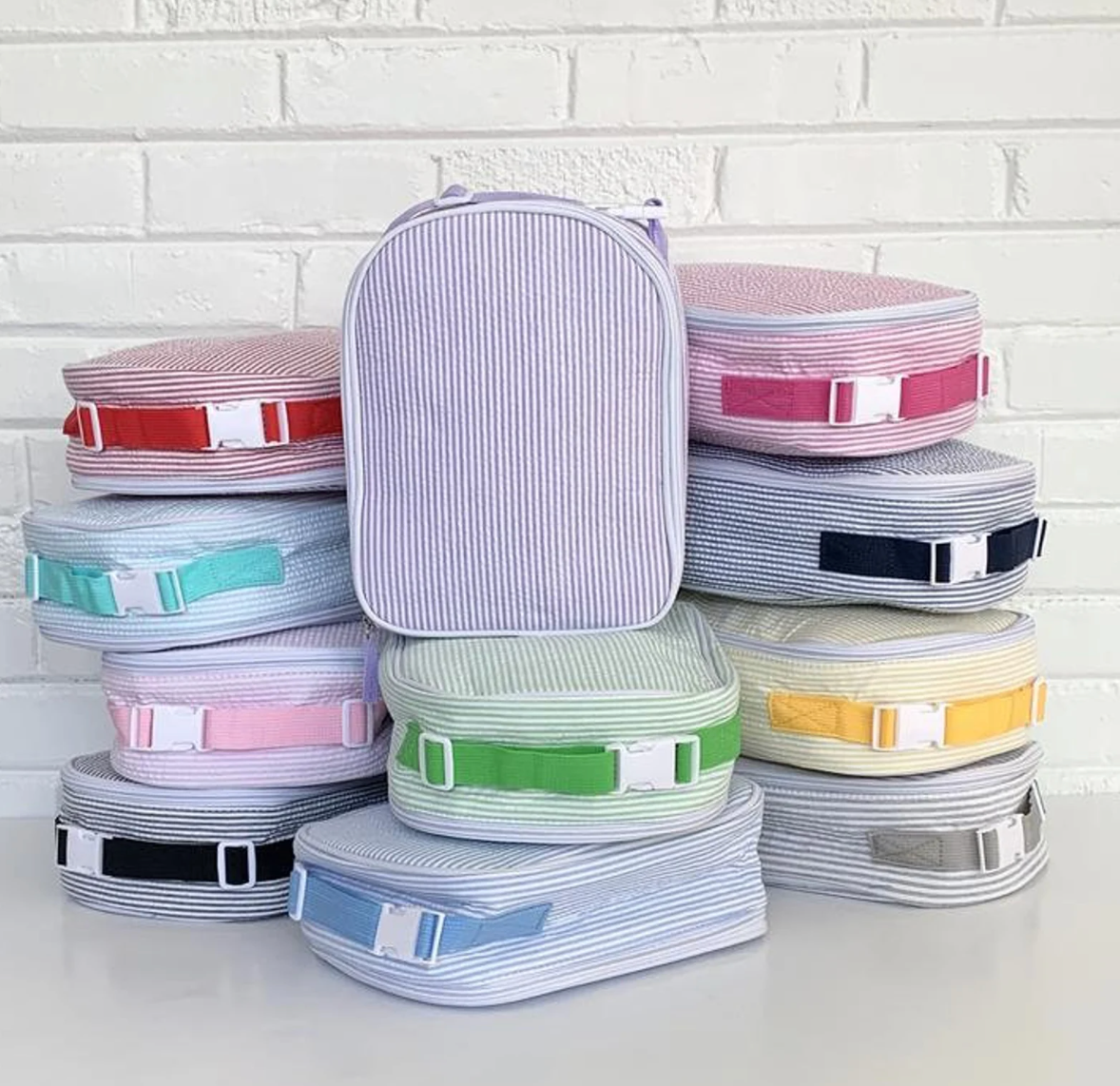 Seersucker Lunch Box