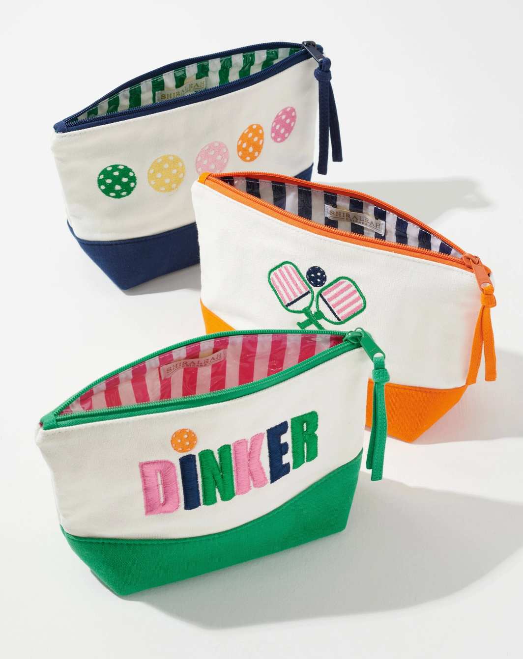 Pickleball Paddles Zip Tote