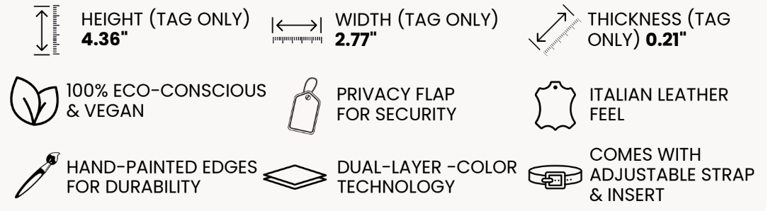 Engraved Veteran Luggage Tag