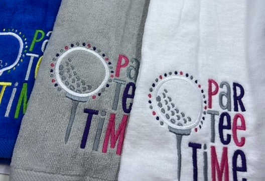 Par Tee Time Golf Towel