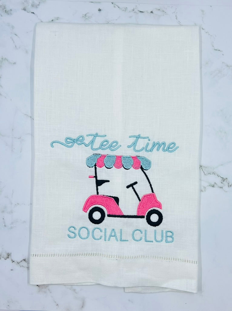 Tee Time Social Club Towel
