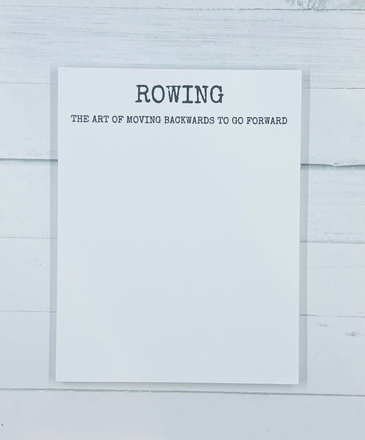 Rowing Mini Notepad
