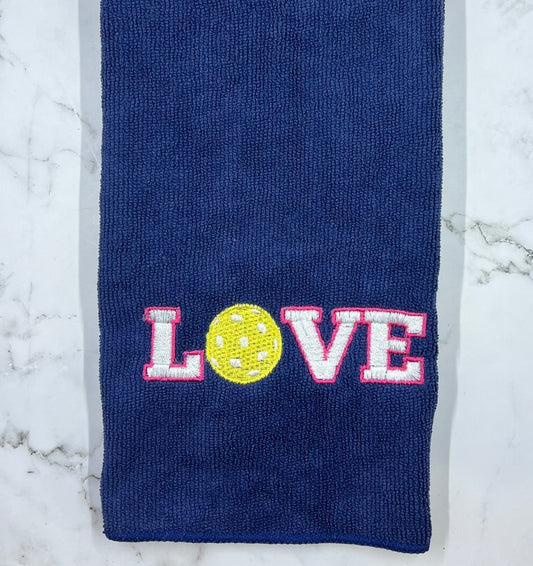 LOVE Pickleball Towel