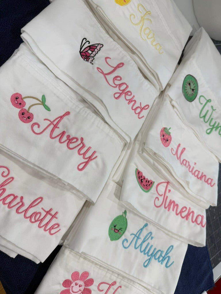Personalized Pillowcase with Motif