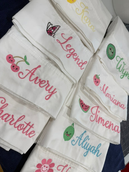 Personalized Pillowcase with Motif