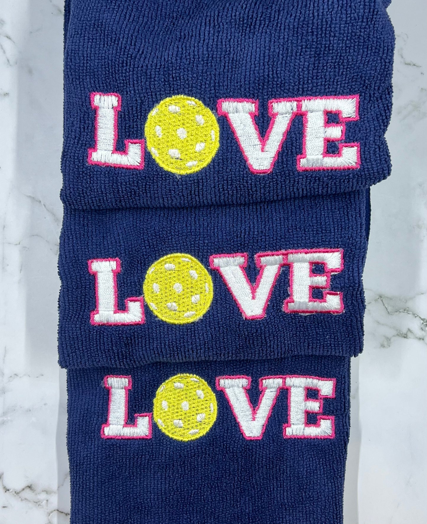 LOVE Pickleball Towel