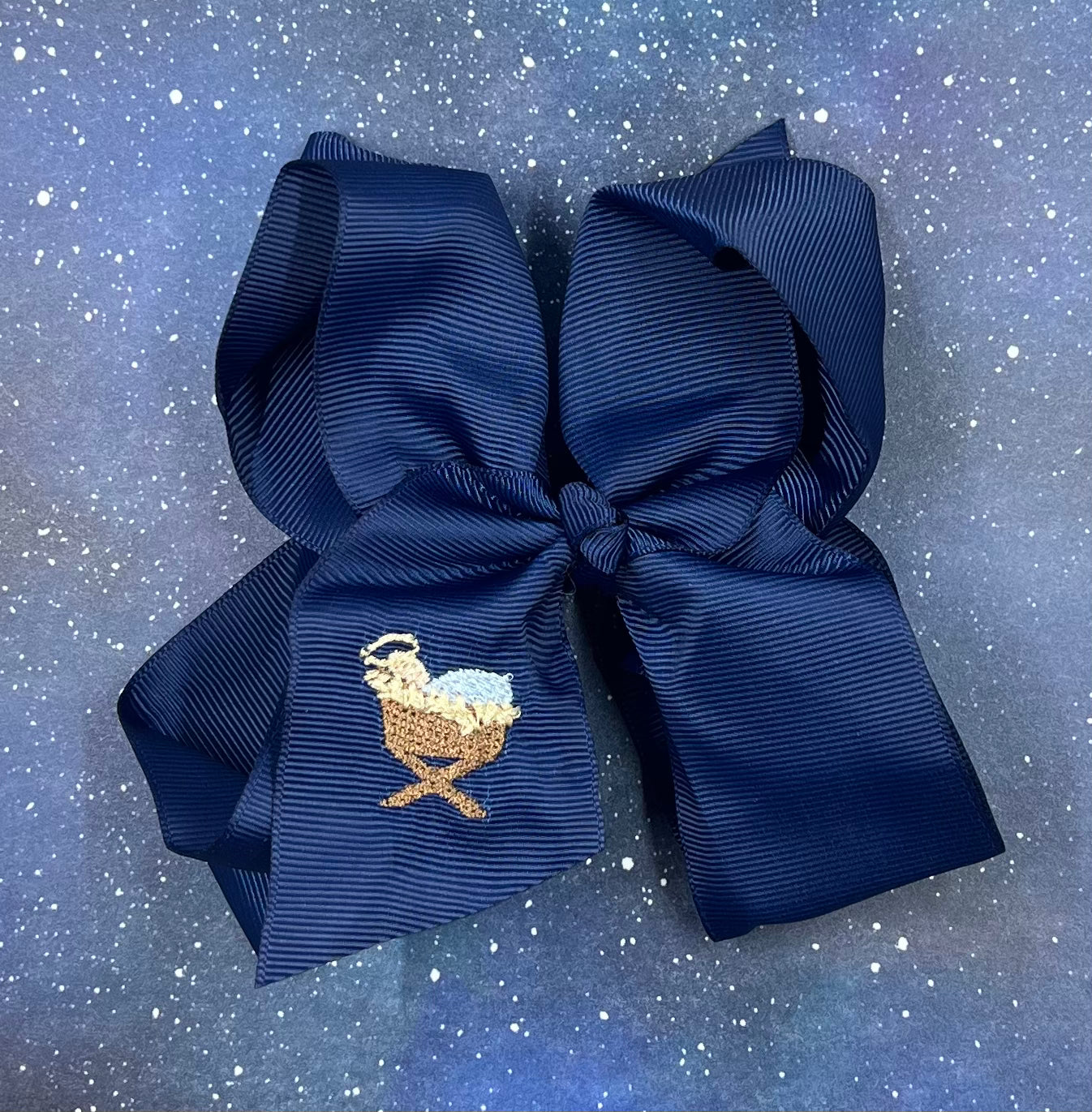 Manger Hair Bow