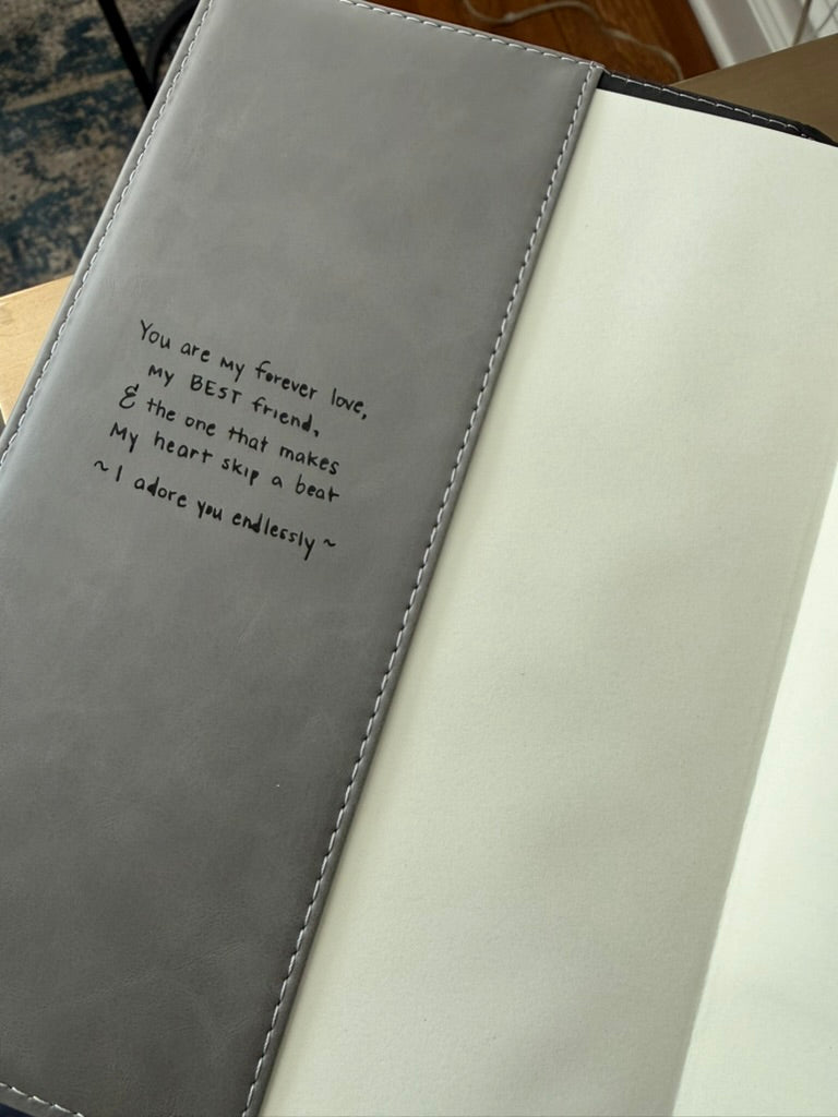 Customized Leatherette Journal