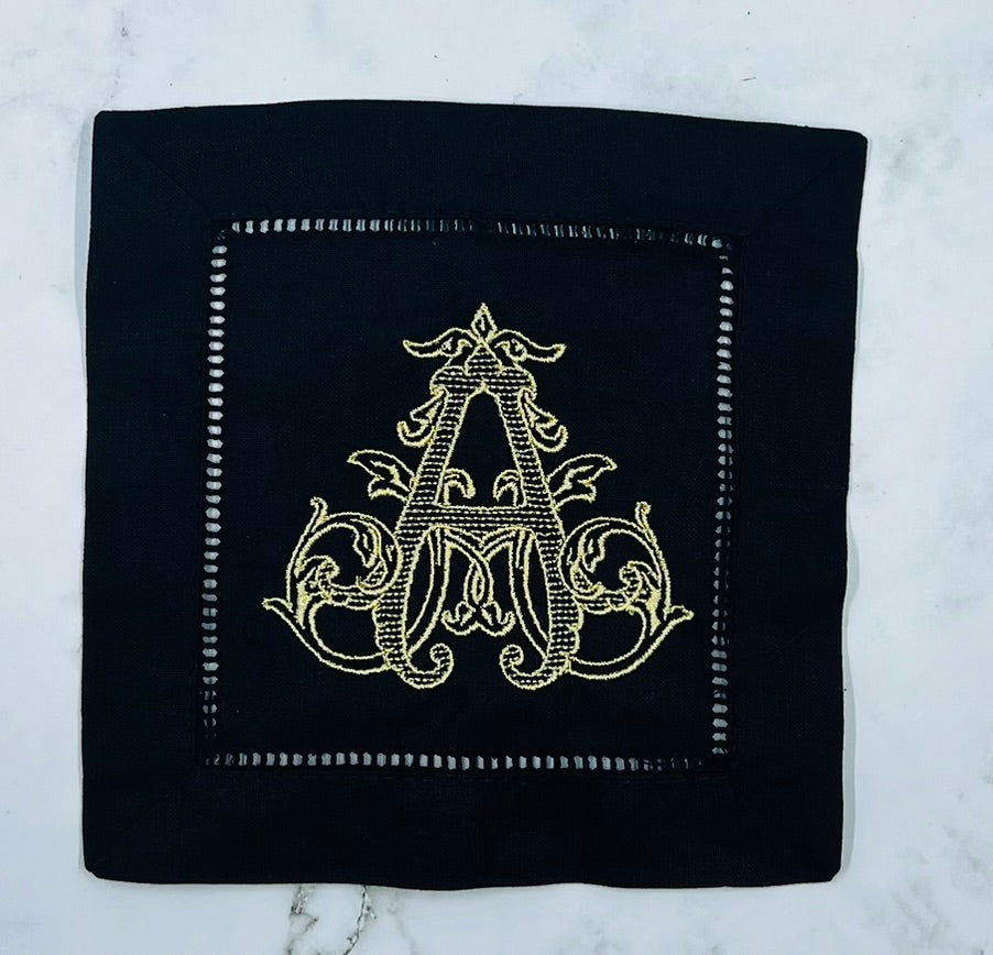 Classic Vine Cocktail Napkins (Set of Four)