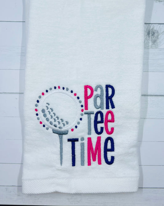 Par Tee Time Golf Towel