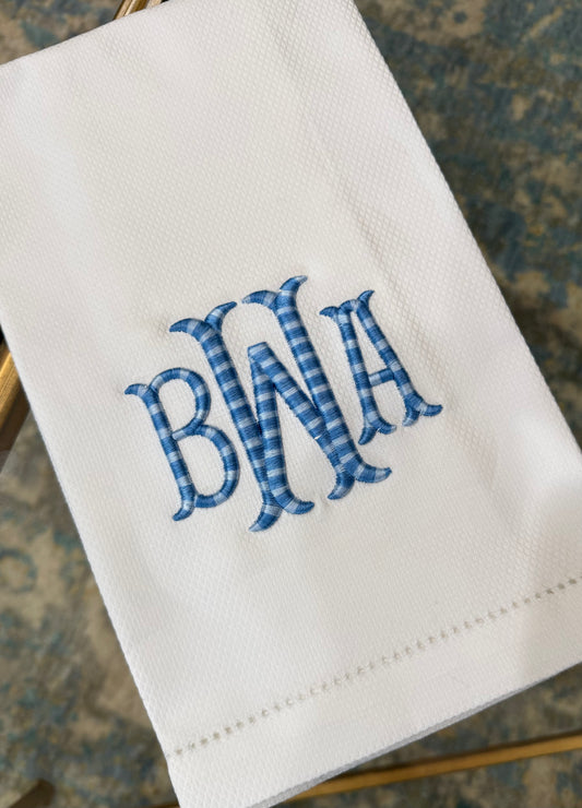 3D Ombre Guest Towels