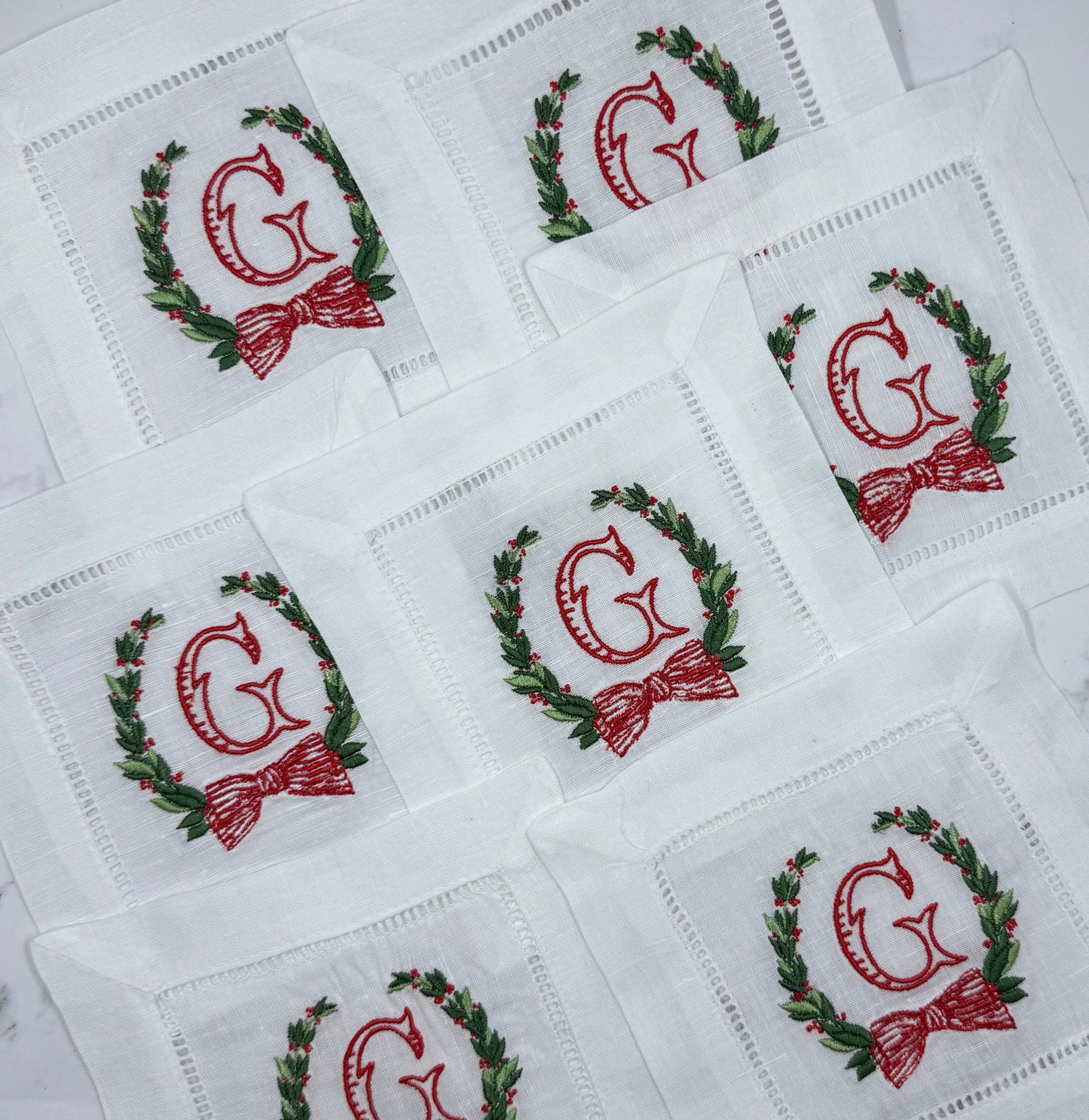 Laurel Wreath Cocktail Napkins