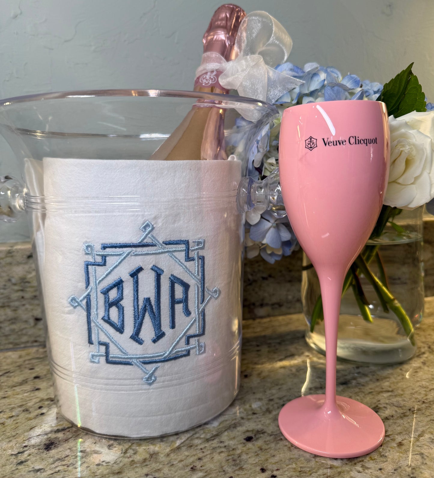 Personalized Ice Bucket Towel