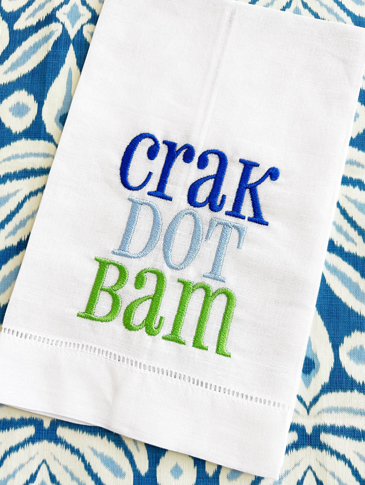 Crack, Dot, Bam