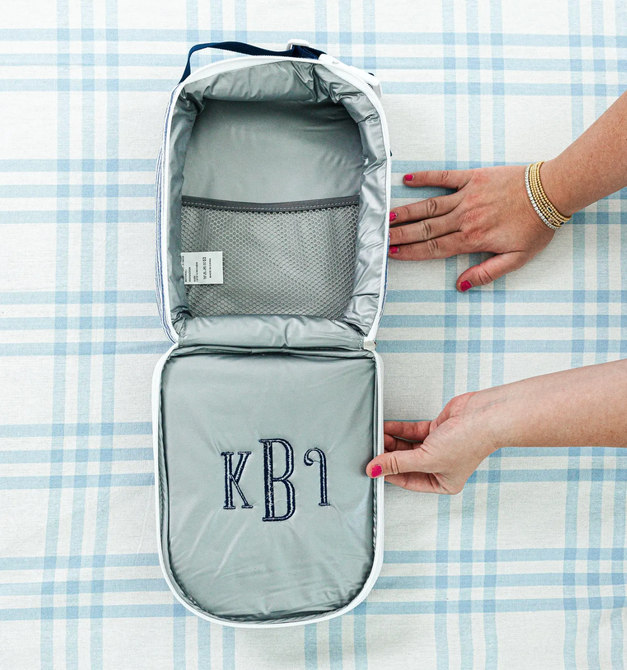 Seersucker Lunch Box