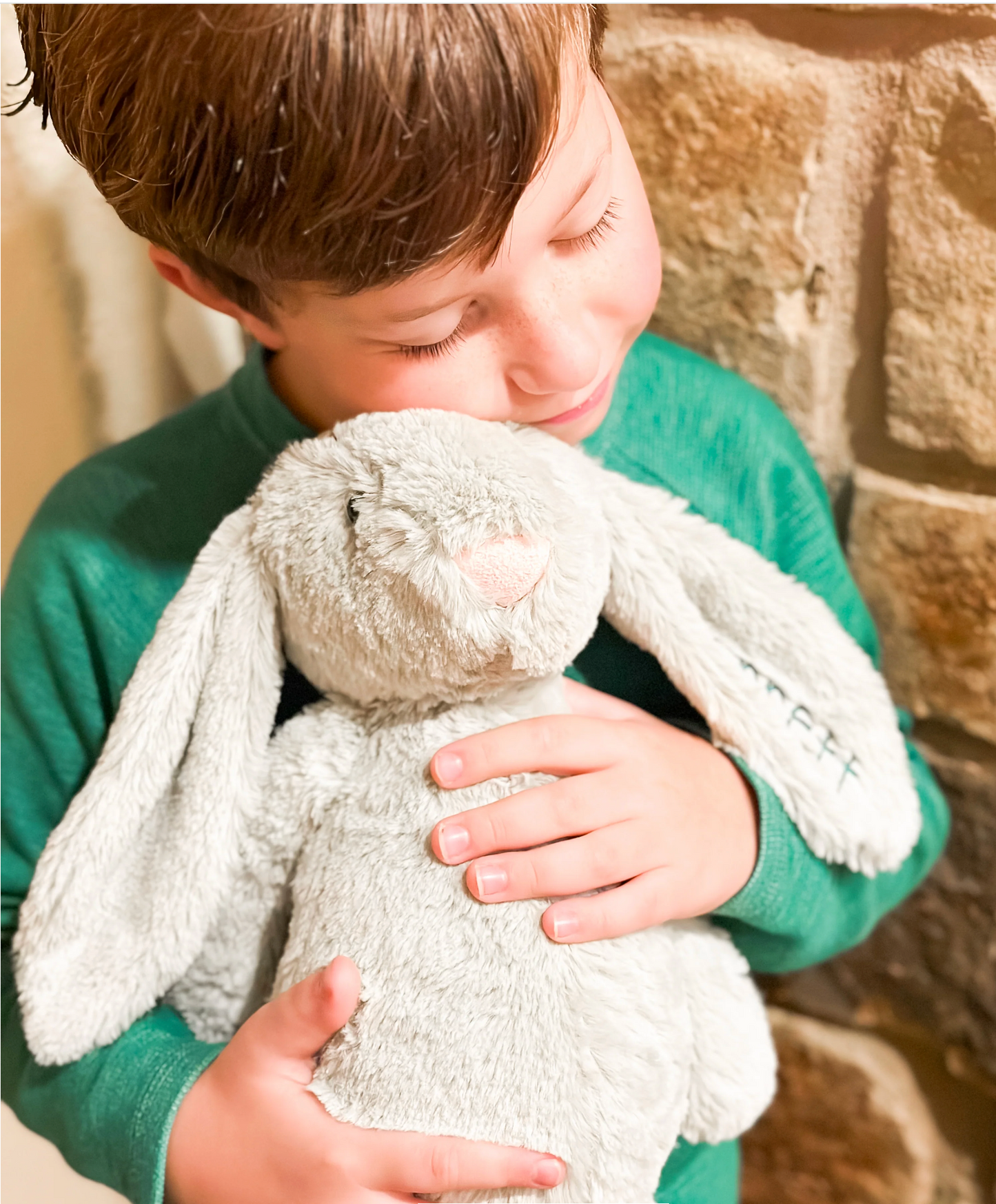 Monogrammed Plush Bunny