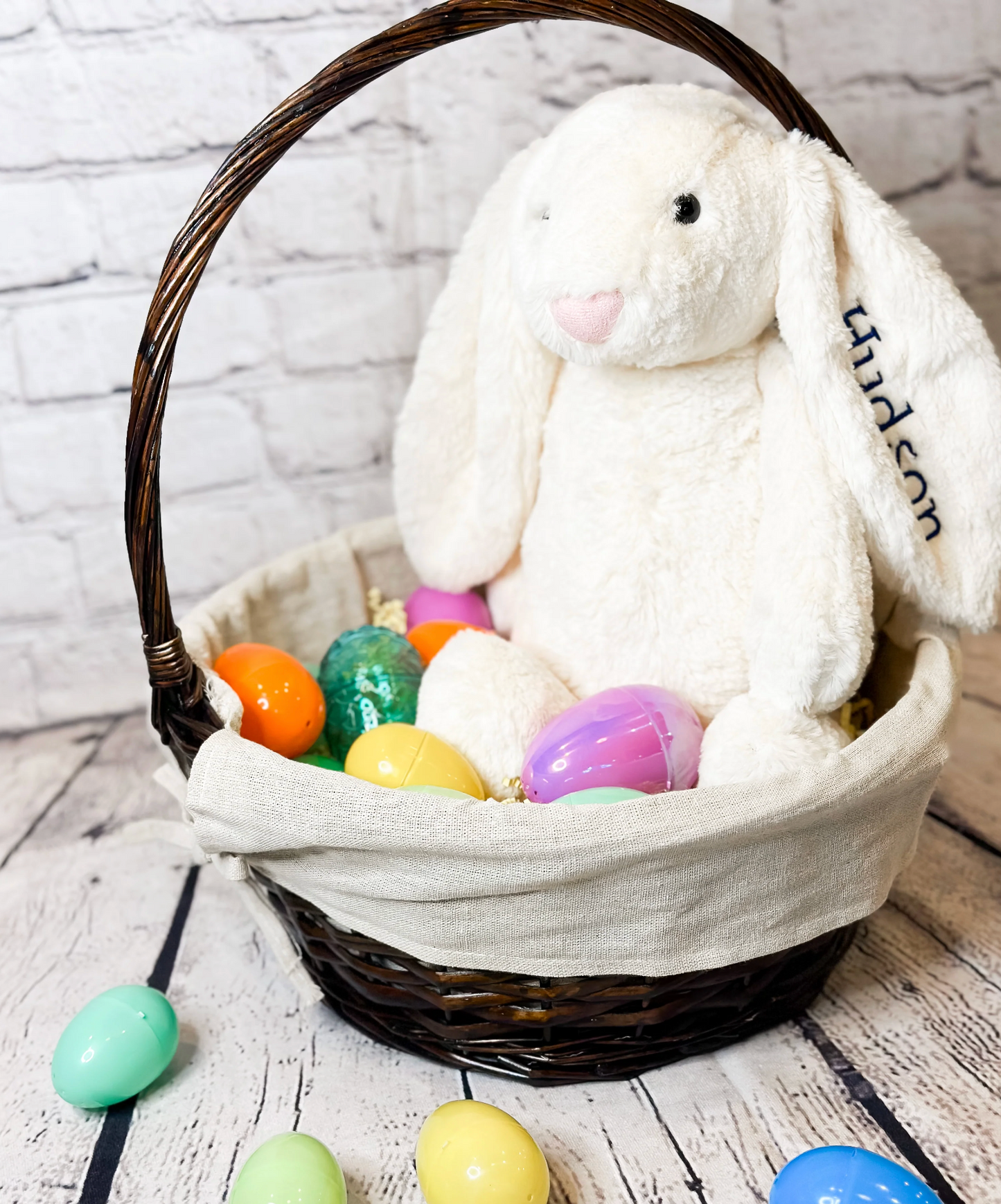 Monogrammed Plush Bunny