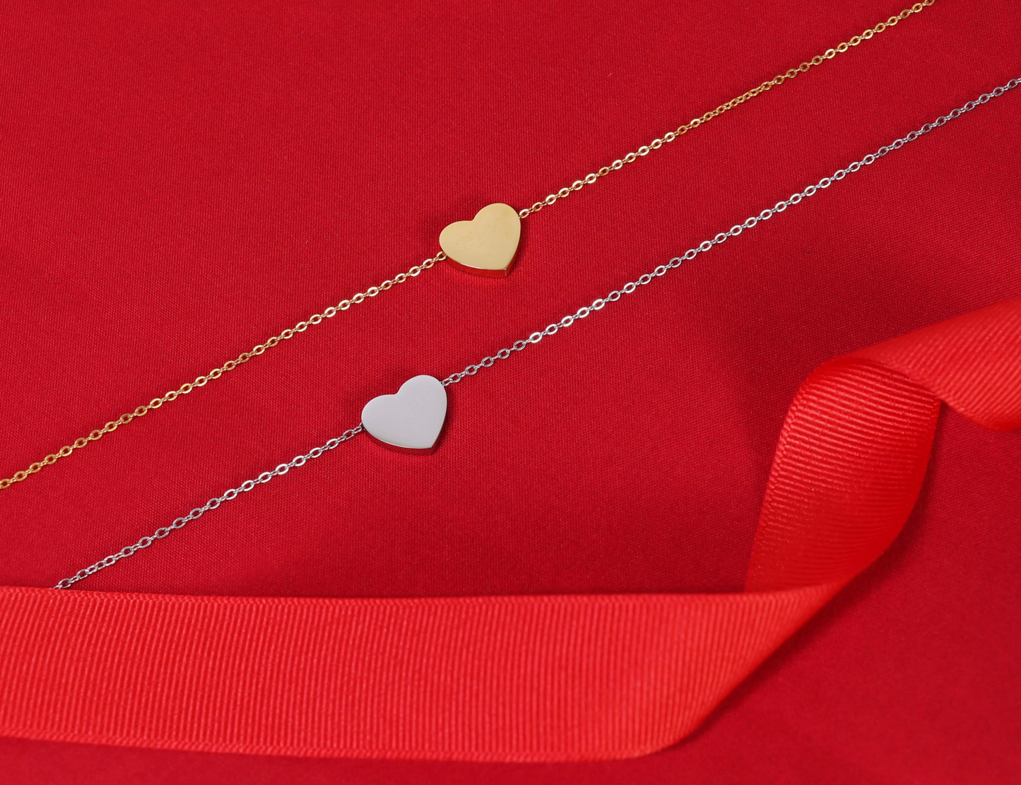 Stainless Steel Heart Necklace