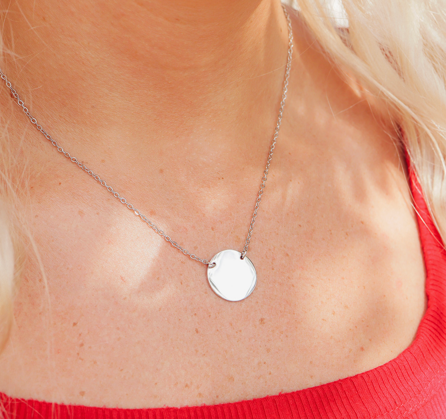 Circle Stainless Steel Necklace