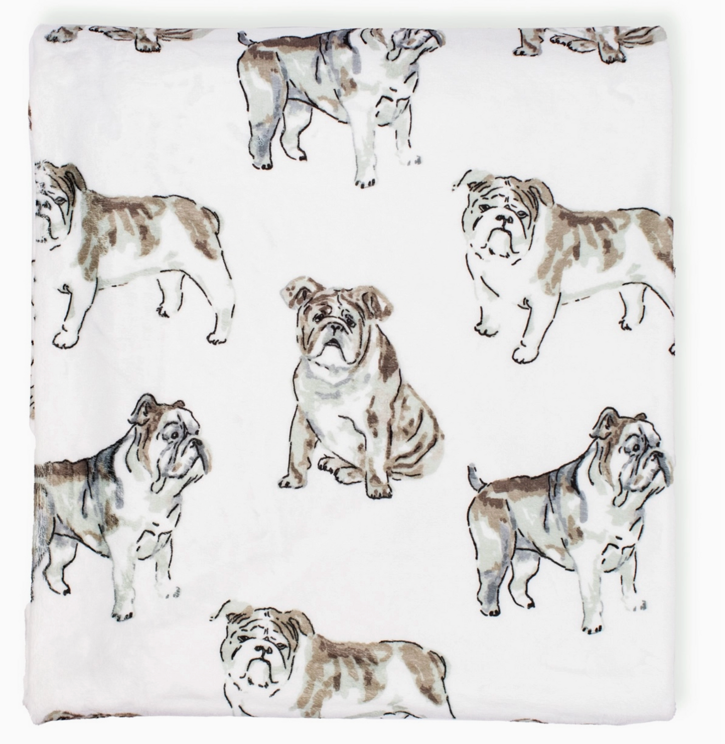 Forever Bulldog Throw