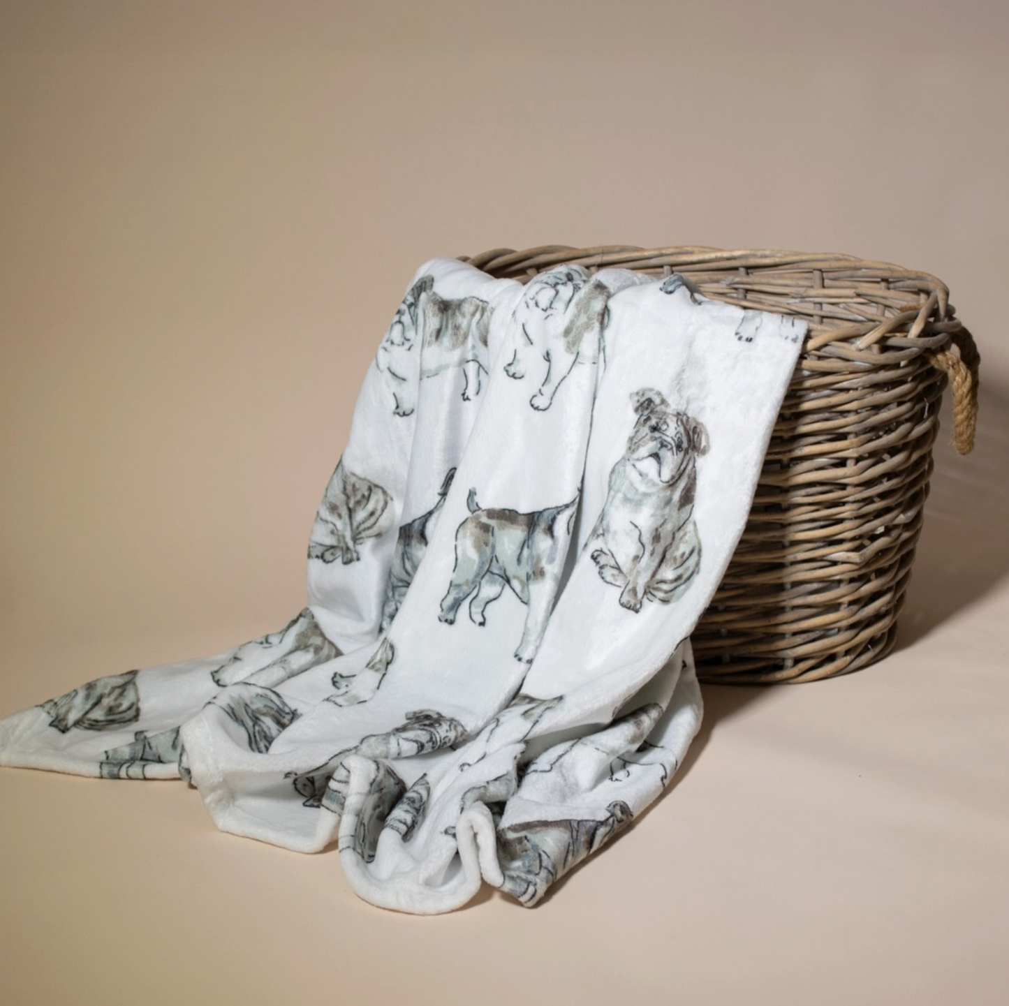 Forever Bulldog Throw