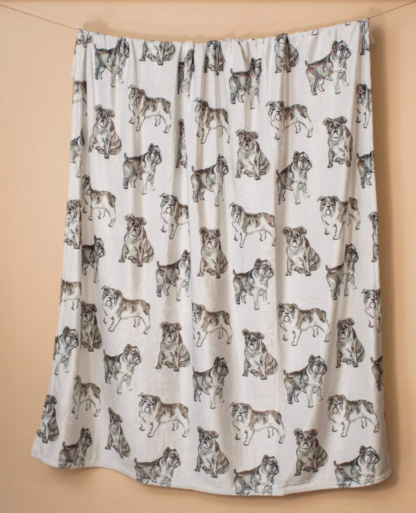 Forever Bulldog Throw