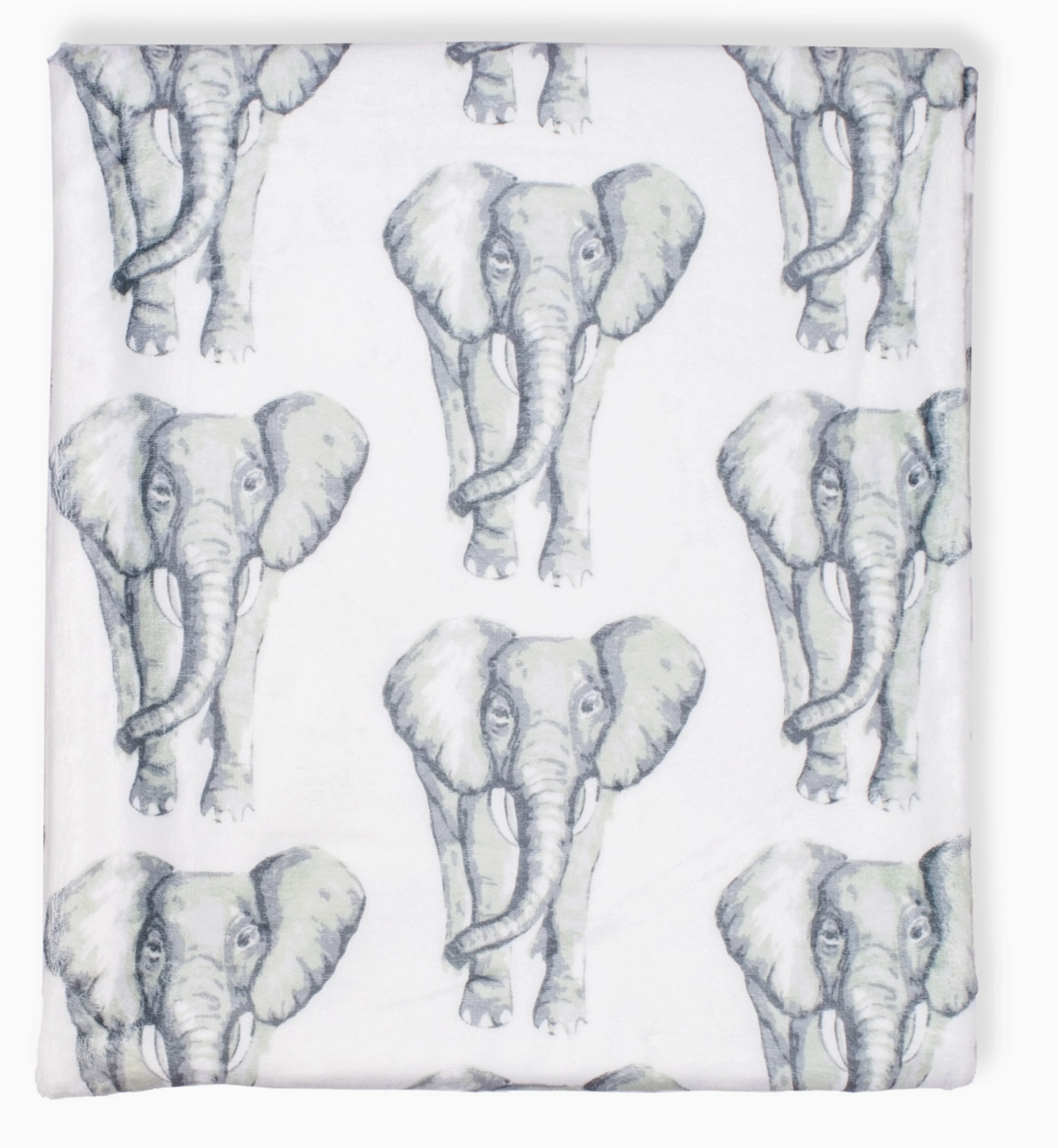Elephant Stomp Throw Blanket