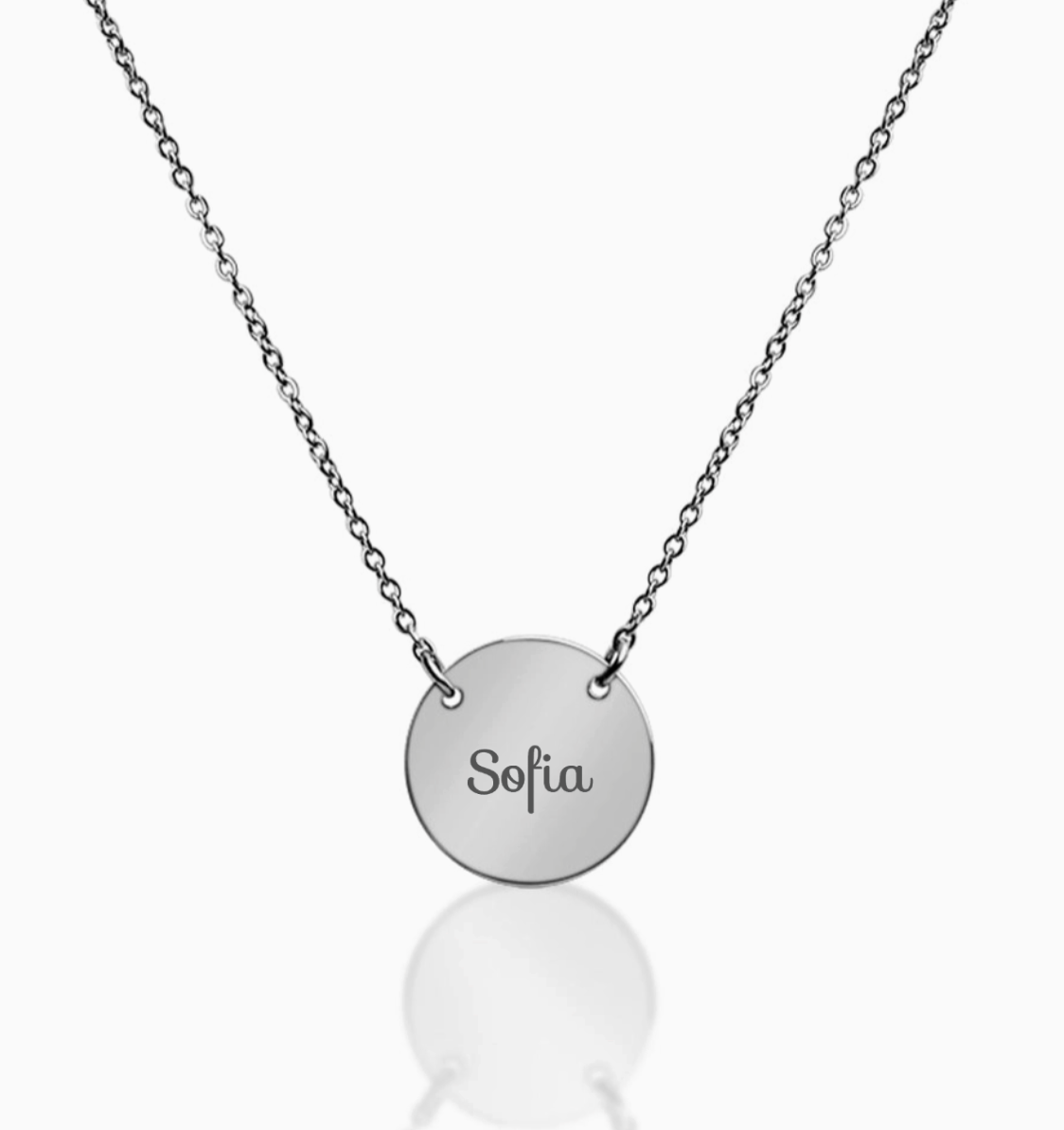 Circle Stainless Steel Necklace