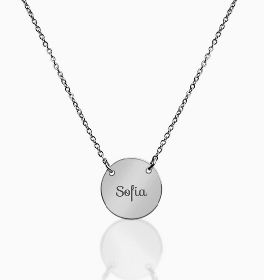 Circle Stainless Steel Necklace