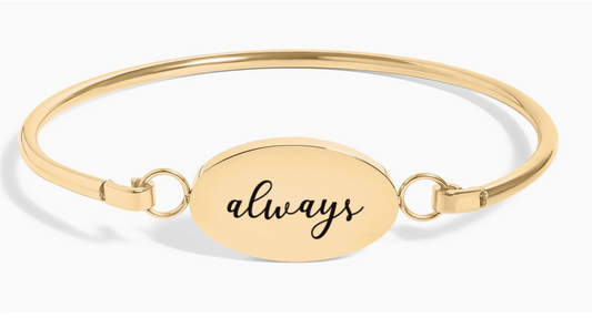 Oval Monogrammed Braclet
