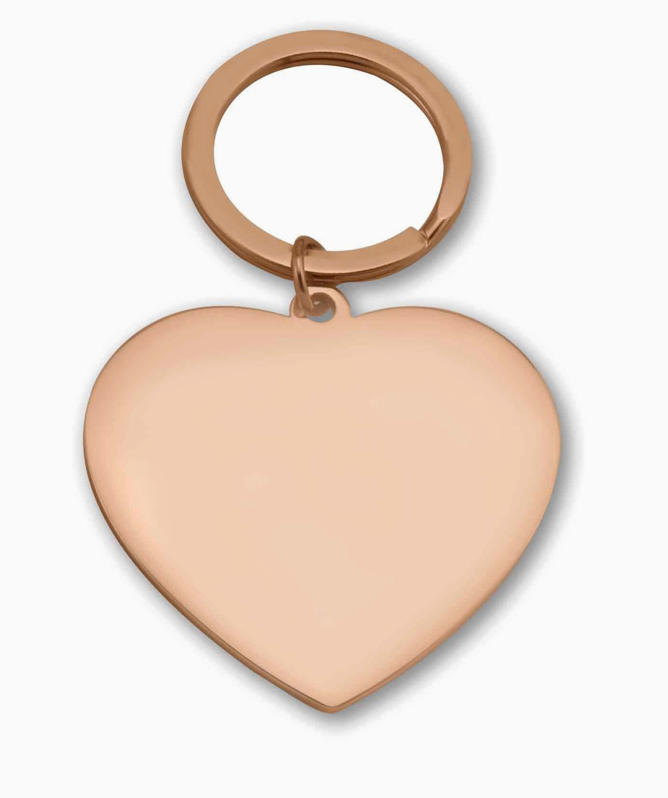 Heart Stainless Steel Keychain