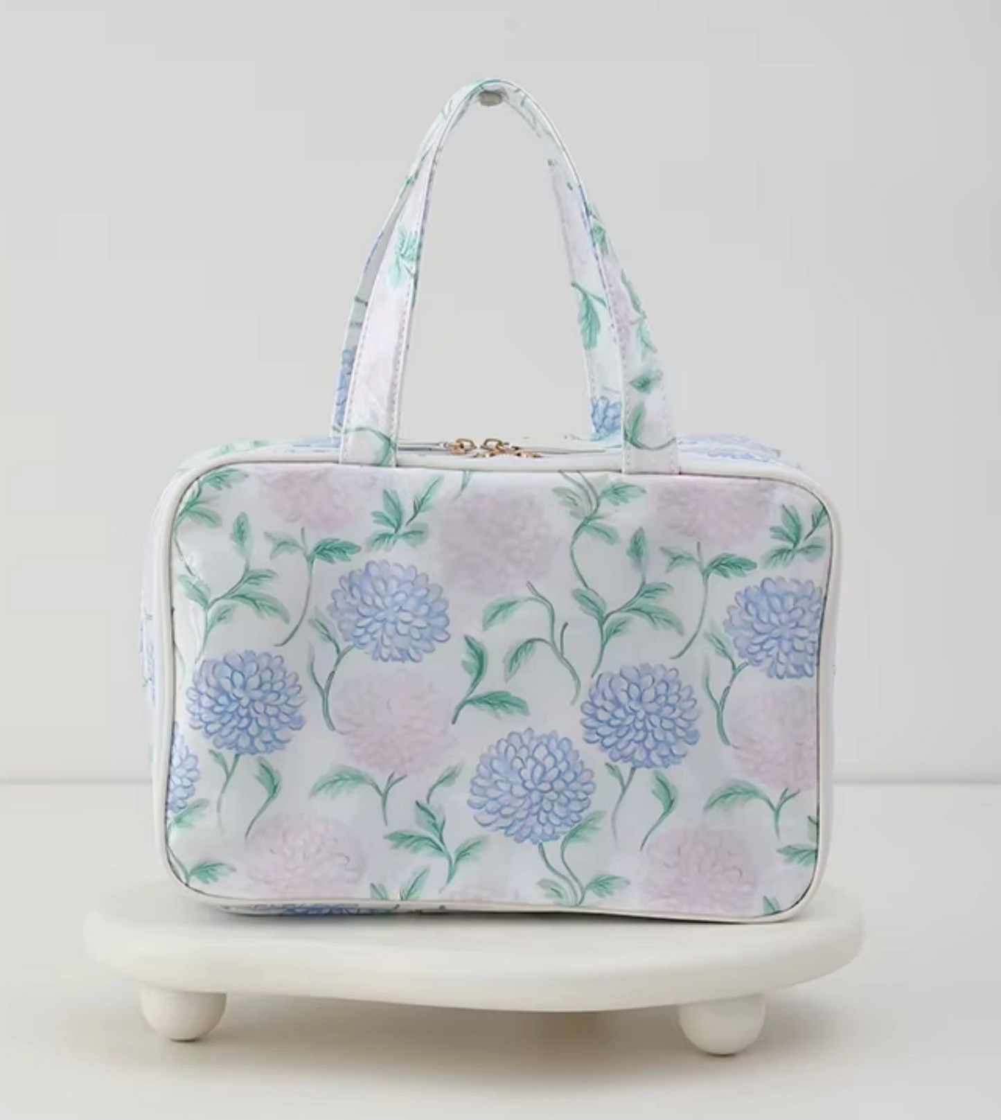 Hydrangea Waterproof Cosmetic Case