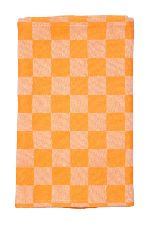 Checkerboard Jacquard Runner