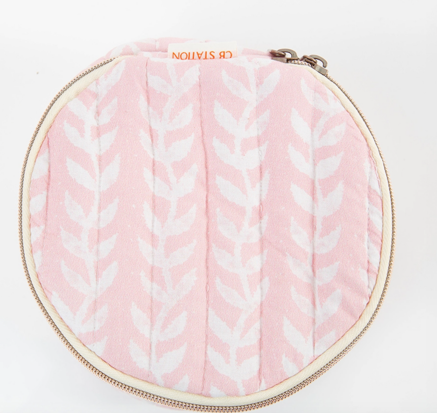 Block Print Circle Case