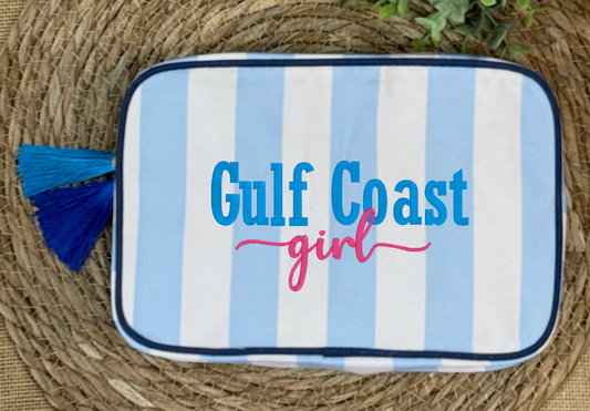 Gulf Coast Girl Zip Tote